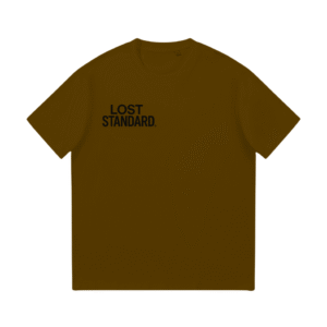 LOST STANDARD - BROWN TEE