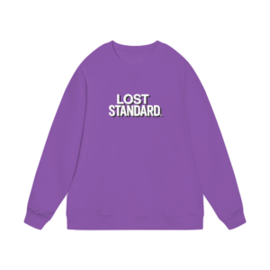 LOST STANDARD - PURPLE SWEATSHIRT