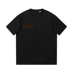 LOST STANDARD - BLACK TEE