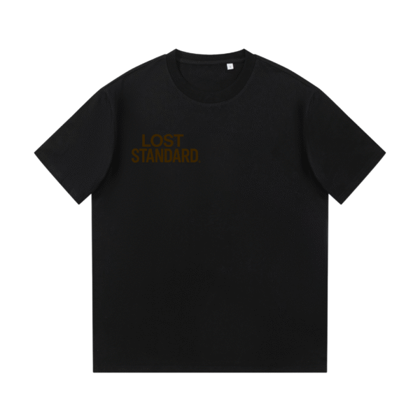 LOST STANDARD - BLACK TEE