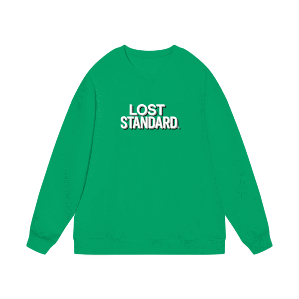 LOST STANDARD - GREEN SWEATSHIRT