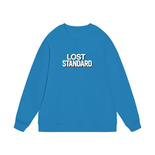 LOST STANDARD - BLUE SWEATSHIRT