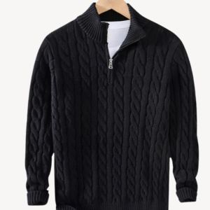 Anthony | Half Zip Cable Knit