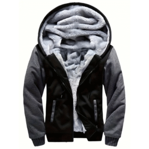 Matthew | Warm Fleece Hooded Jacket