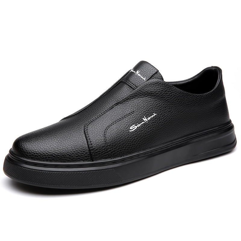 Leather Slip-On Shoes