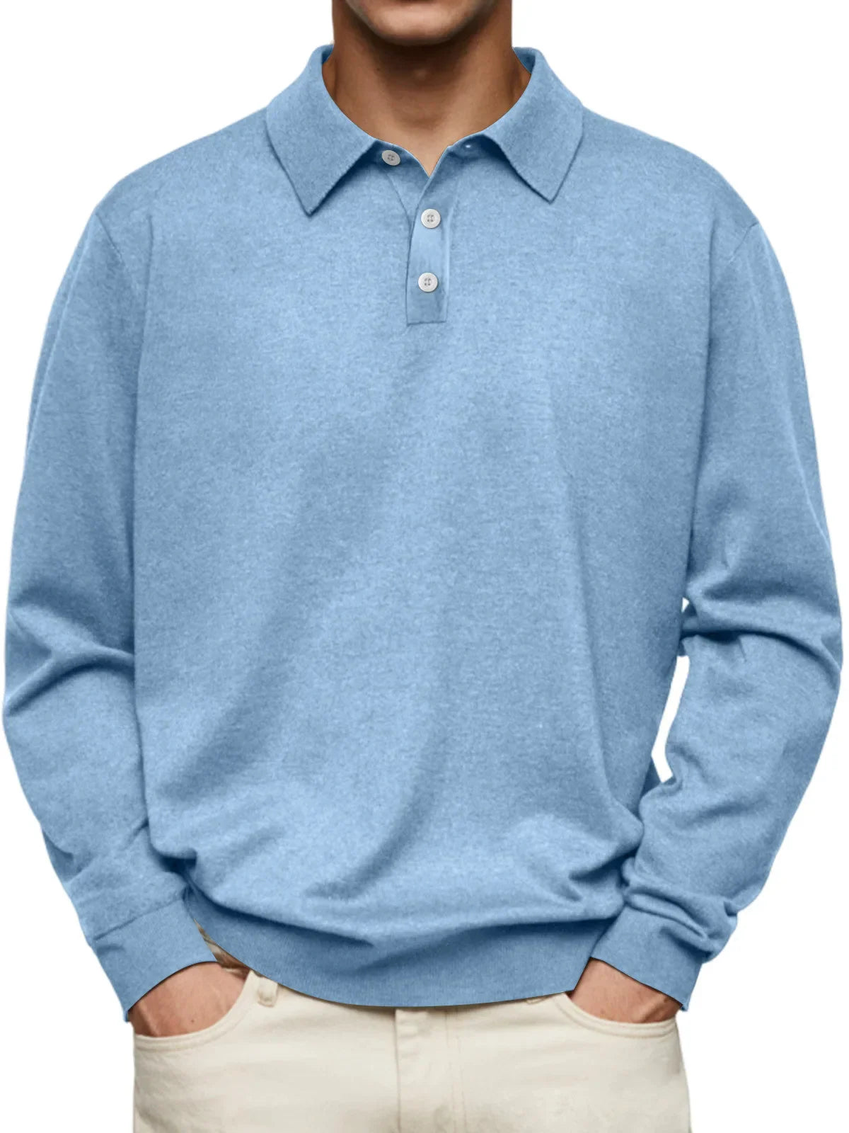 John | Long Sleeve Casual Polo