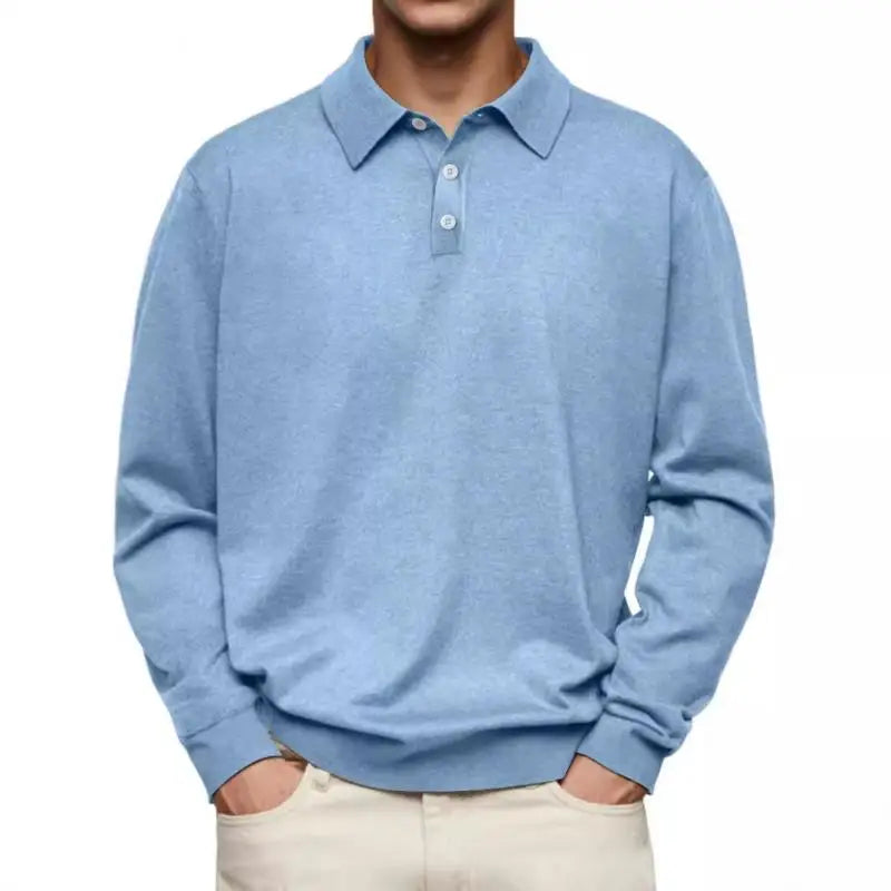 John | Long Sleeve Casual Polo