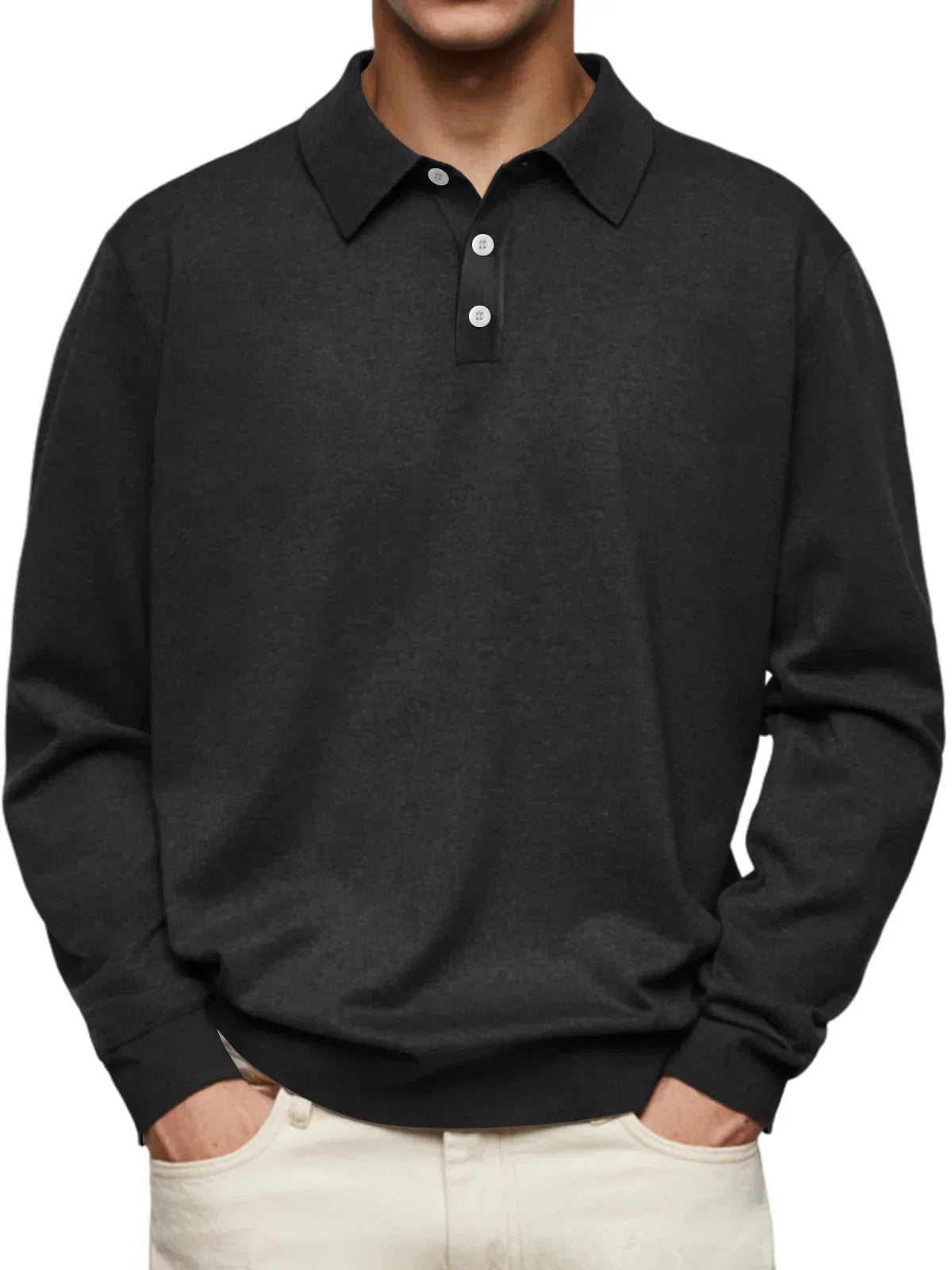 John | Long Sleeve Casual Polo