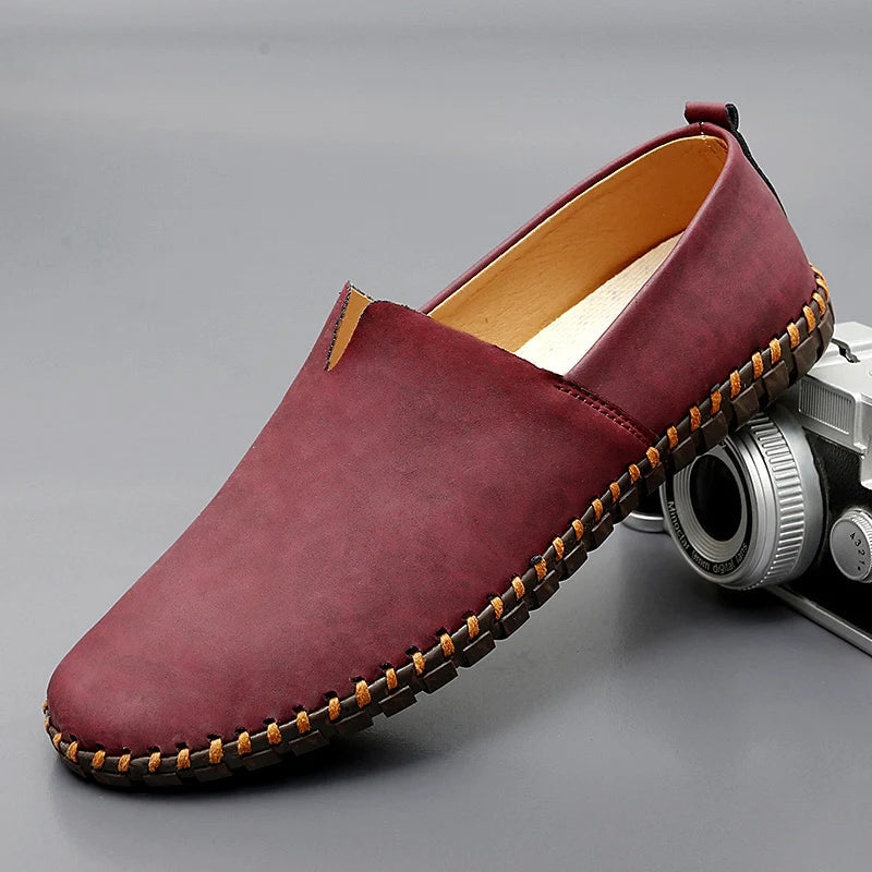 Mykonos Leather Loafers