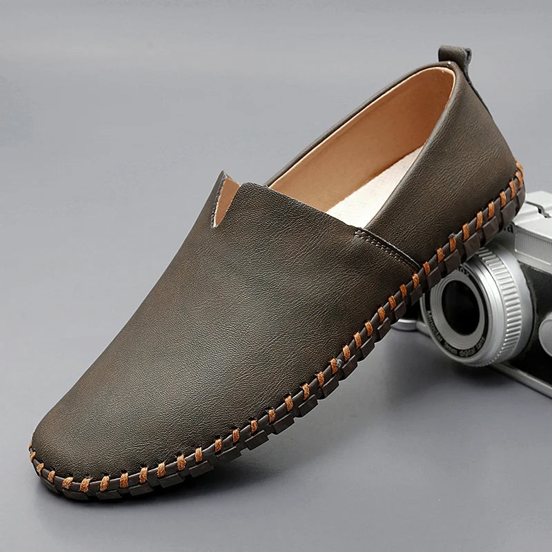 Mykonos Leather Loafers