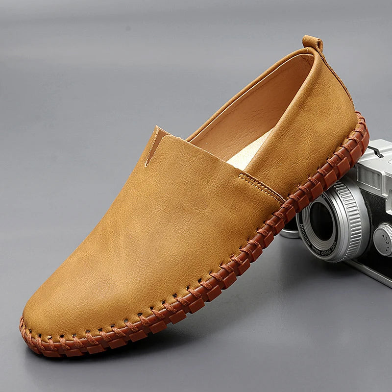 Mykonos Leather Loafers