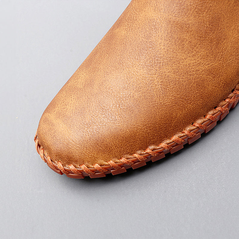 Mykonos Leather Loafers