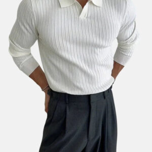 Hampton Ribbed Polo Sweatshirt