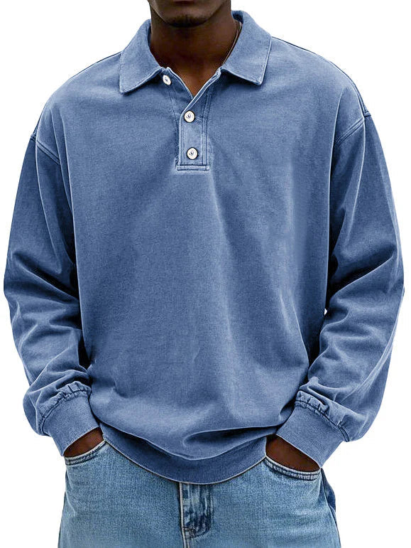 Edgar | Long Sleeve Polo