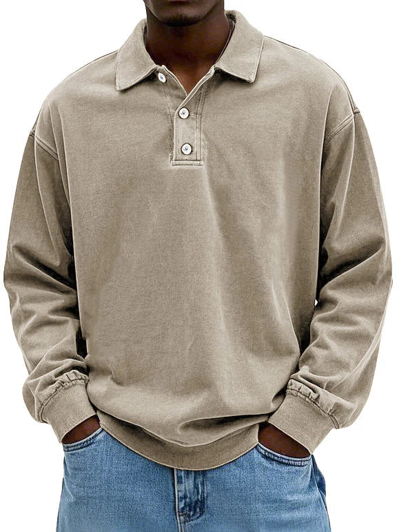 Edgar | Long Sleeve Polo